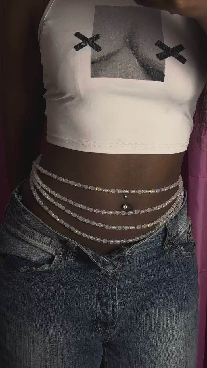 Baya Crystal Pearl Cascade moon creation en vidéo